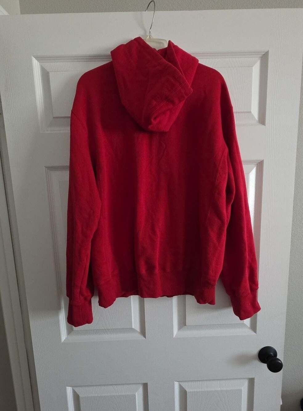 Vintage Y2K Nike Team Los Angeles Angels Full Zip Hoodie Red Men's L - Picture 4 of 9